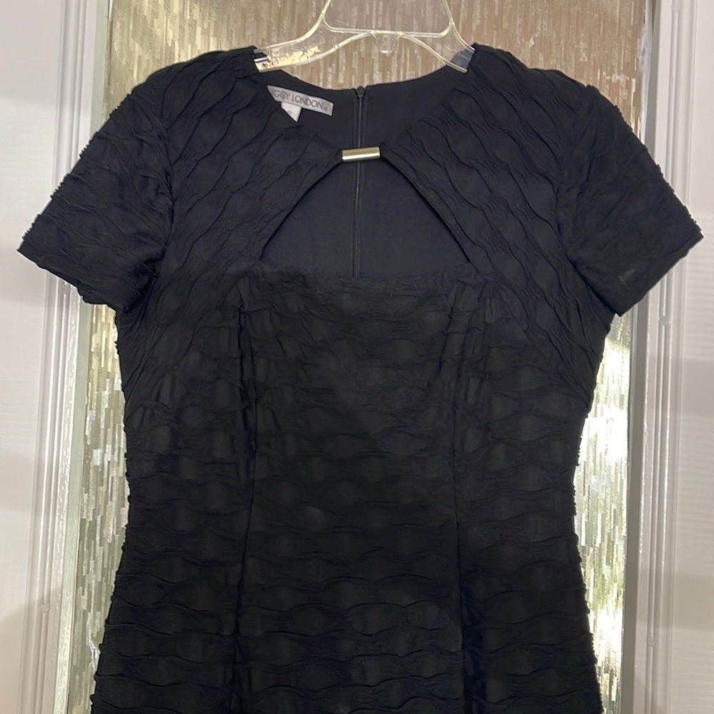 LBD with chest cutout detail.